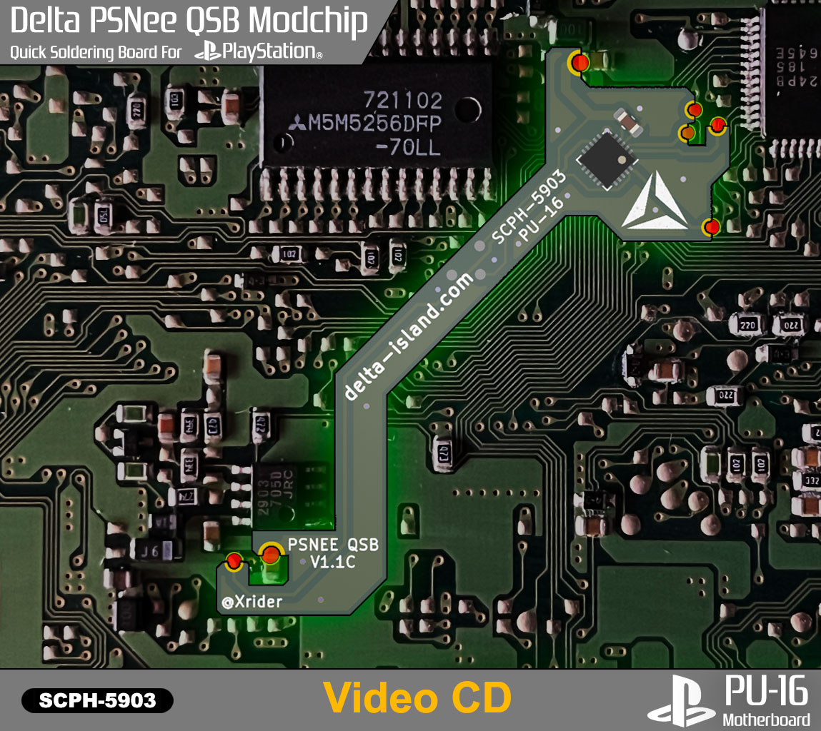 Delta PSNee QSB PU-16 - placement